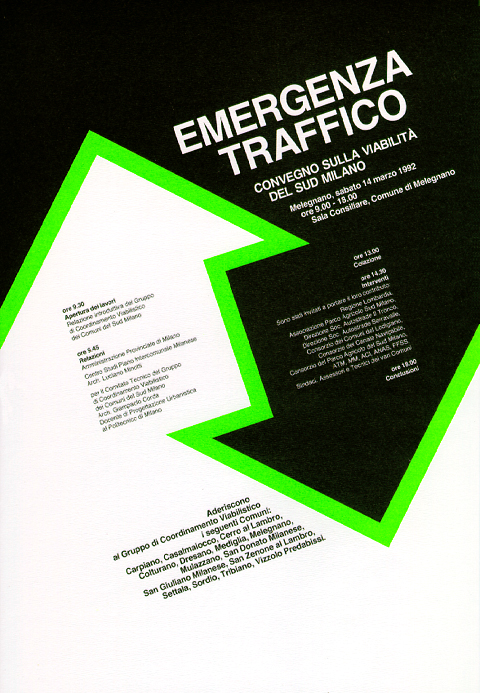 Calligram_design-Emergenza_Traffico-poster