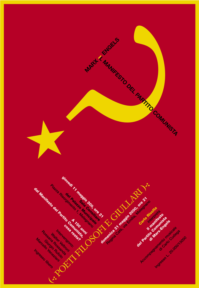 Calligram_design-PFG2000-Marx_Engels-poster